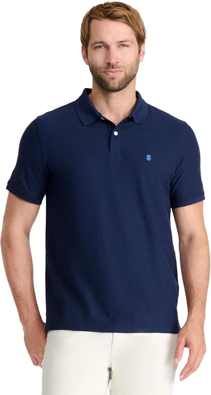HOTIzod Men's Advantage Performance Short Sleeve Fashion Polo Shirt