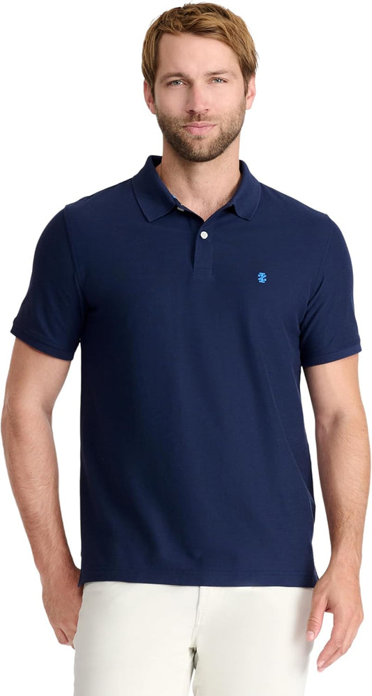 HOTIzod Men's Advantage Performance Short Sleeve Fashion Polo Shirt