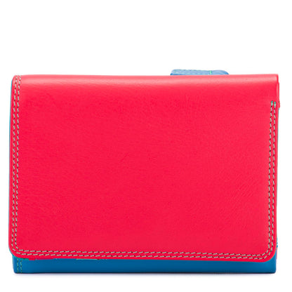 HOTmywalit Tri-Fold Leather Wallet | 8 Card Slots Wallet | ID Window & Coin Pocket | Copacabana | Stylish & Functional Accessory for Men & Women | Perfect for Everyday Use