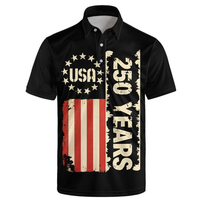 HOTGolf Polos for Men Funny Moisture Wicking Golf Shirts Performance Quick-Dry Polo Shirts Short Sleeve
