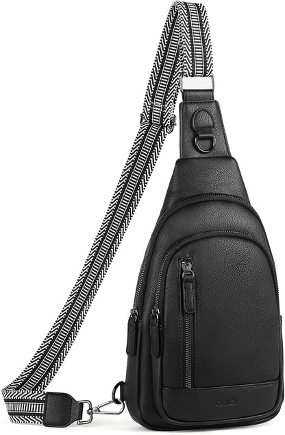 HOTCLUCI Sling Bag for Women Bundles with Wallet Women