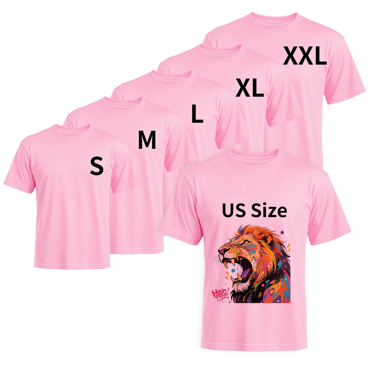 HOTJoyclub 5 PCS Unisex Sublimation Blanks Bulk Polyester T Shirts for Sublimation Crew Neck Short Sleeve Wholesale DIY Gifts