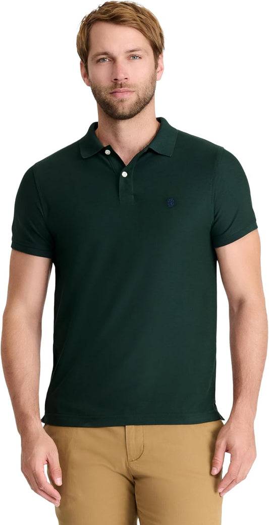 HOTIzod Men's Advantage Performance Short Sleeve Fashion Polo Shirt