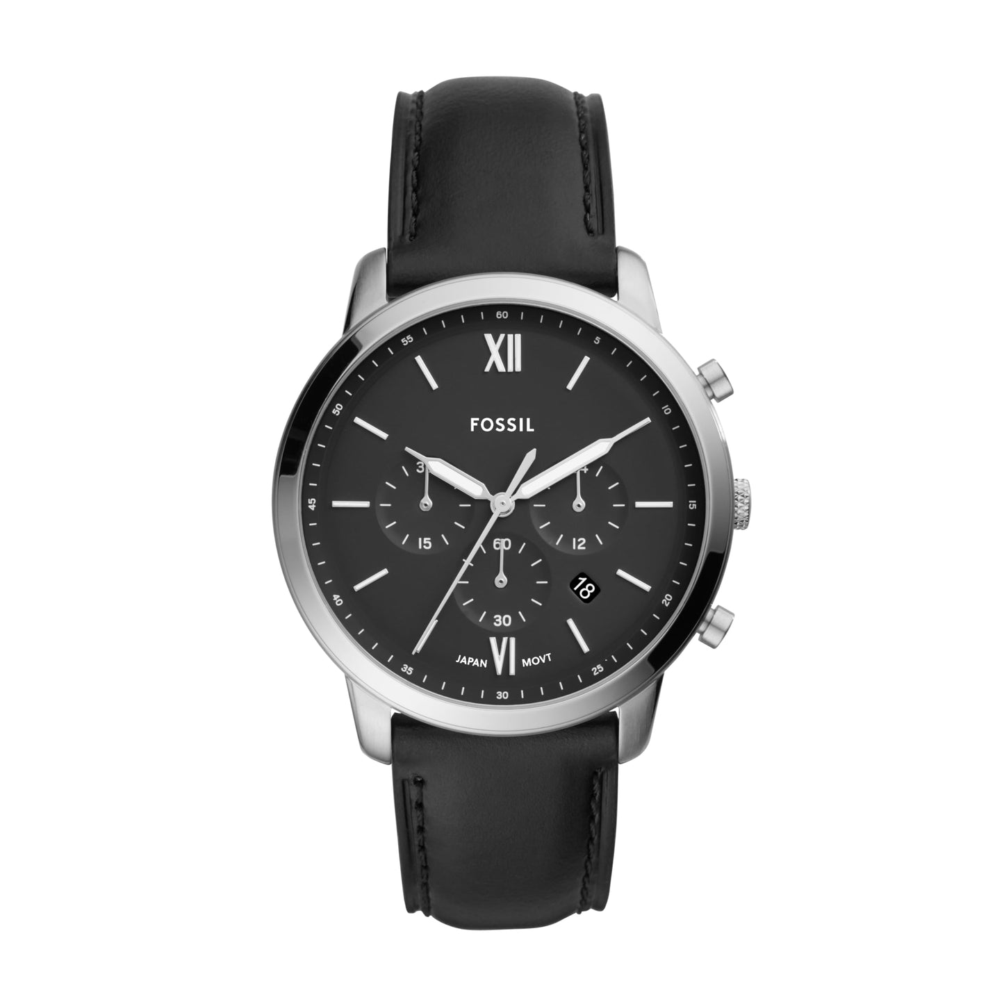 HOTFossil Men's Watch, Neutra Quartz Stainless Steel Chronograph Watch for Men
