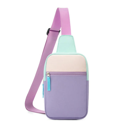 HOTBirthday Gifts for Girls 8-12, Tween Girl Fanny Pack Purse, Trendy Stuff | Back To School Gifts, Preppy Colorblock Design, Adjustable Crossbody Bag, Tween Girls Fashion, Lightweight Travel Essential