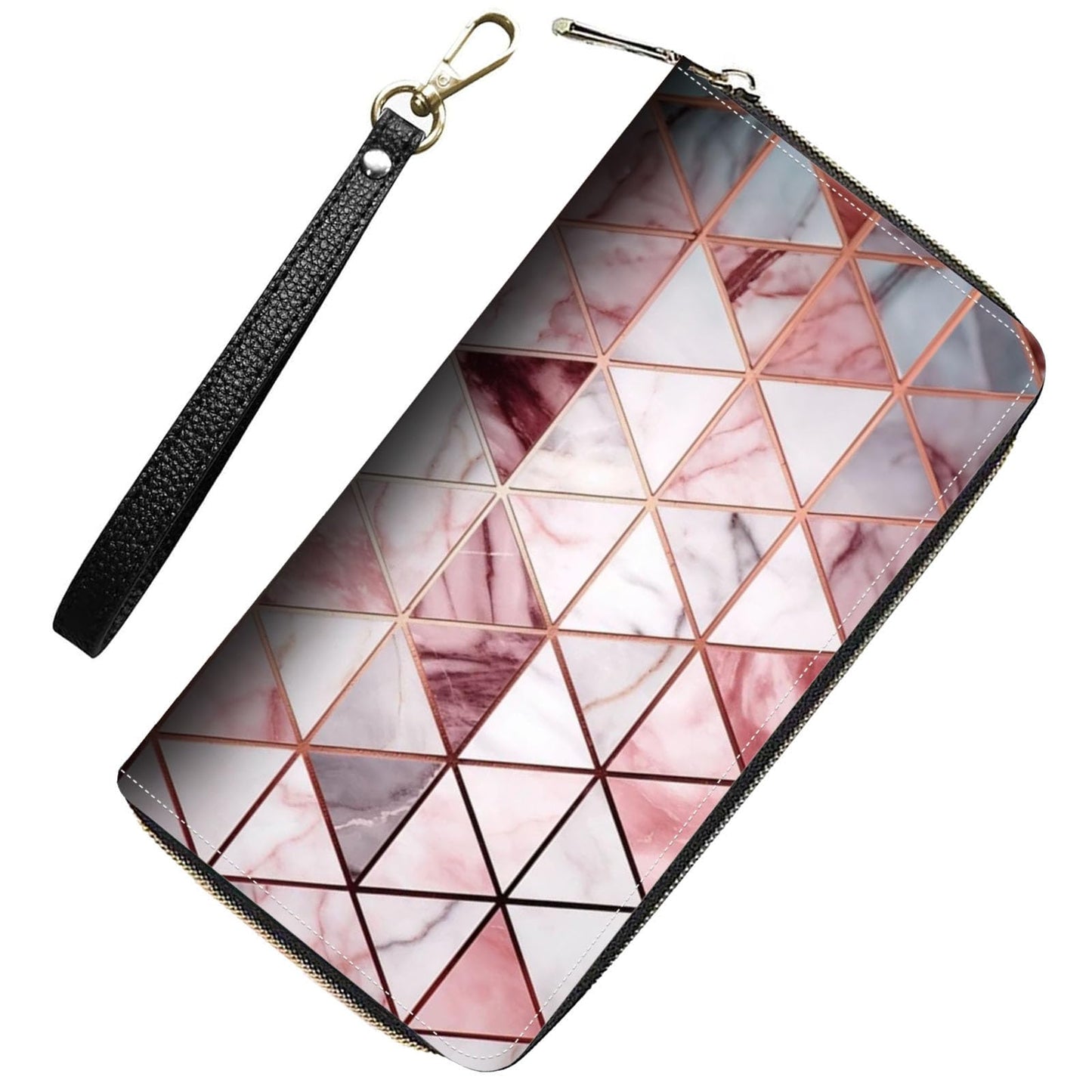 HOTWomens Wallet,RFID Blocking Large Capacity Clutch,Zip Around Leather Purse with 8 Card Slots,Bill Compartments Coin Pocket - Dragon