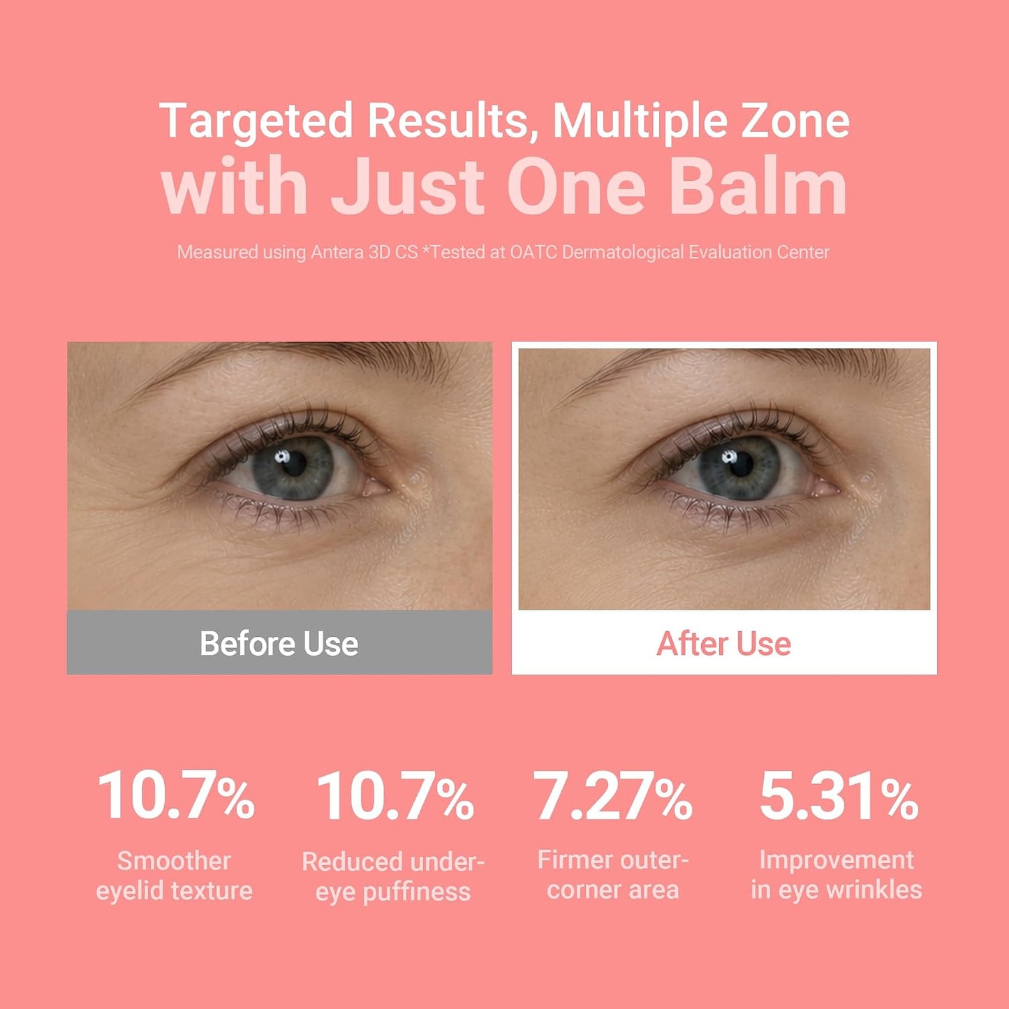 HOTKAHI Wrinkle Bounce Multi Balm Stick | PDRN Collagen Wrinkle Stick | Korean Skin Care |All-in-One Hydrating Lip Balm Eye Cream Neck Cream Make Up Base & Face Mist Moisture Balm