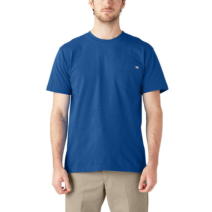 HOTDickies Men's Heavyweight Heathered Short Sleeve Pocket T-Shirt