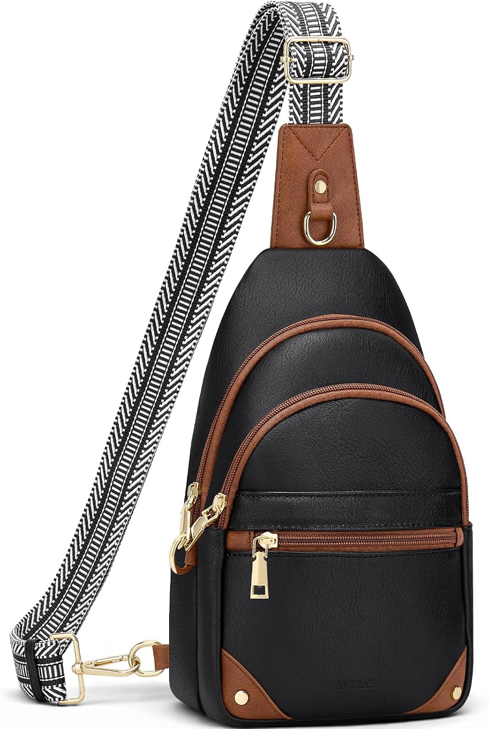 HOTSYTRAH Anti Theft Crossbody Bags for Women, RFID Sling Bag Travel Purse, RFID Cross Body Purses Chest Bag for Travel