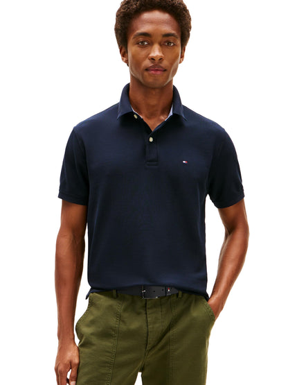 HOTTommy Hilfiger Men's Short Sleeve Moisture Wicking Stretch Polo Shirt With Quick Dry + Uv Protection