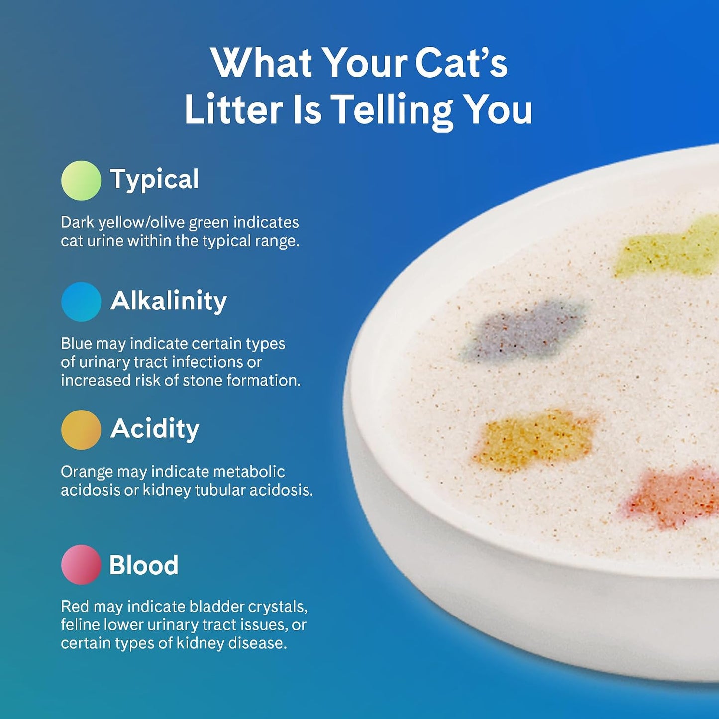 HOTPrettyLitter Health Monitoring Cat Litter (Unscented, Non Clumping) | Lightweight & Low Tracking, Color Changing Silica Gel Crystals, Advanced Odor Control — 6 Lbs, Pack of 2 (Up to 2 Month Supply)