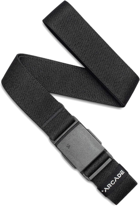 HOTArcade Belts Mens Explore Belt, Stretch Webbing for Max Comfort & Custom Fit, Metal-Free Buckle, Machine Washable Travel Belt