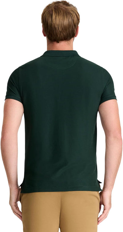 HOTIzod Men's Advantage Performance Short Sleeve Fashion Polo Shirt