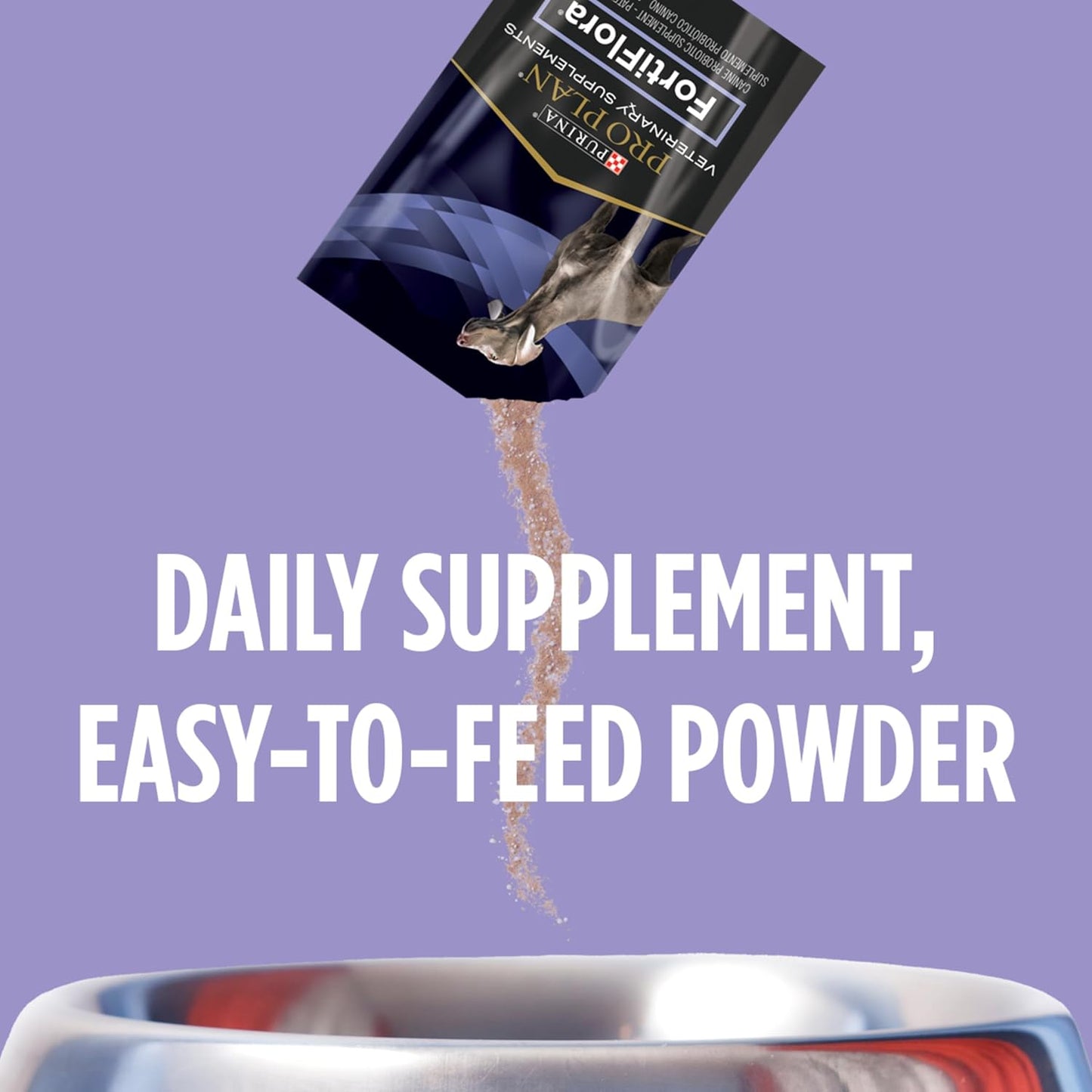 HOTPurina Pro Plan Veterinary Supplements FortiFlora Probiotic Powder for Dogs, Daily Support for Digestive and Immune Health and Occasional Diarrhea