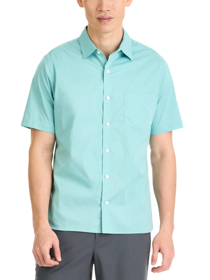 HOTVan Heusen Mens Wrinkle Free Short Sleeve Button Down Check Shirt