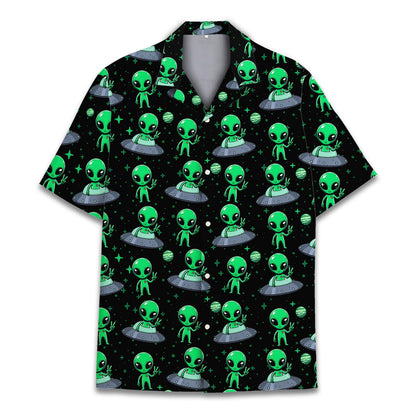 HOTTropical Bigfoot Hawaiian Shirts for Men Women, Sasquatch Summer Beach Button Down Short Sleeve