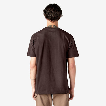 HOTDickies Men's Heavyweight Heathered Short Sleeve Pocket T-Shirt