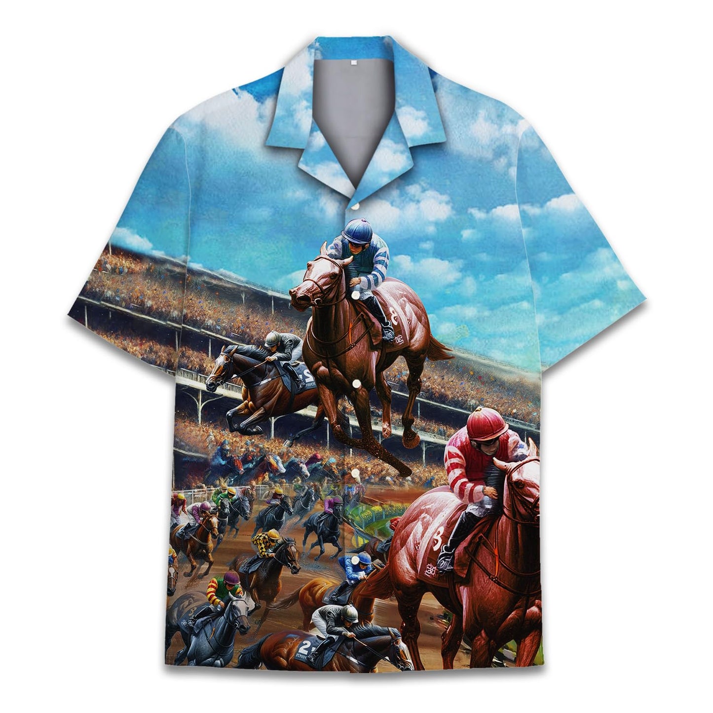 HOTTropical Bigfoot Hawaiian Shirts for Men Women, Sasquatch Summer Beach Button Down Short Sleeve