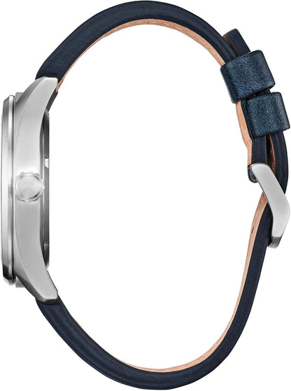 HOTCitizen Men's Eco-Drive Weekender Garrison Field Watch in Super Titanium
