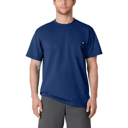 HOTDickies Men's Heavyweight Heathered Short Sleeve Pocket T-Shirt