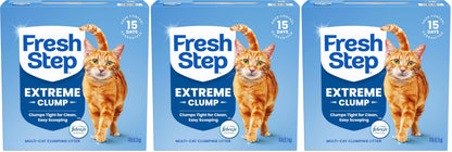HOTFresh Step Advanced Multi Cat Clumping Litter with Febreze Freshness, Low Dust, Control with Ammonia Block Tech, Compatible in Automatic Litter Boxes, 37 lb. (2 x 18.5 lb.)