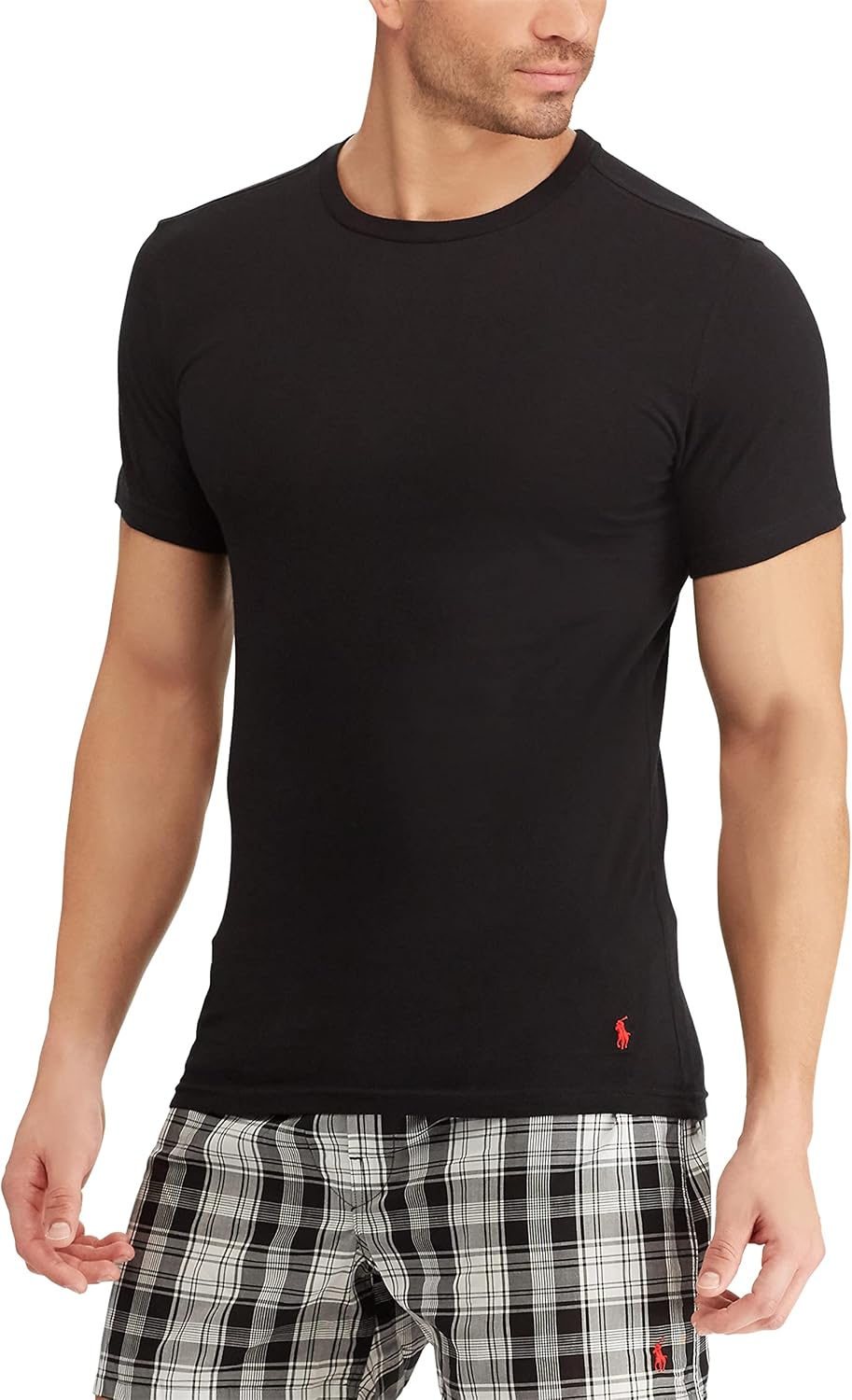 HOTPolo Ralph Lauren Underwear Men's Slim Fit Cotton Crew Tee 3 Pack