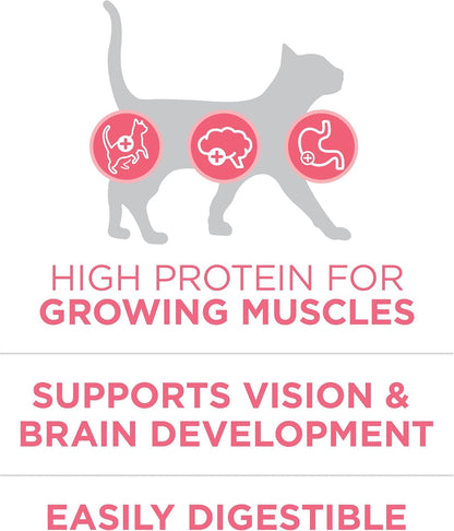 HOTPurina ONE High Protein, Natural Dry Kitten Food, +Plus Healthy Kitten Formula - 7 lb. Bag