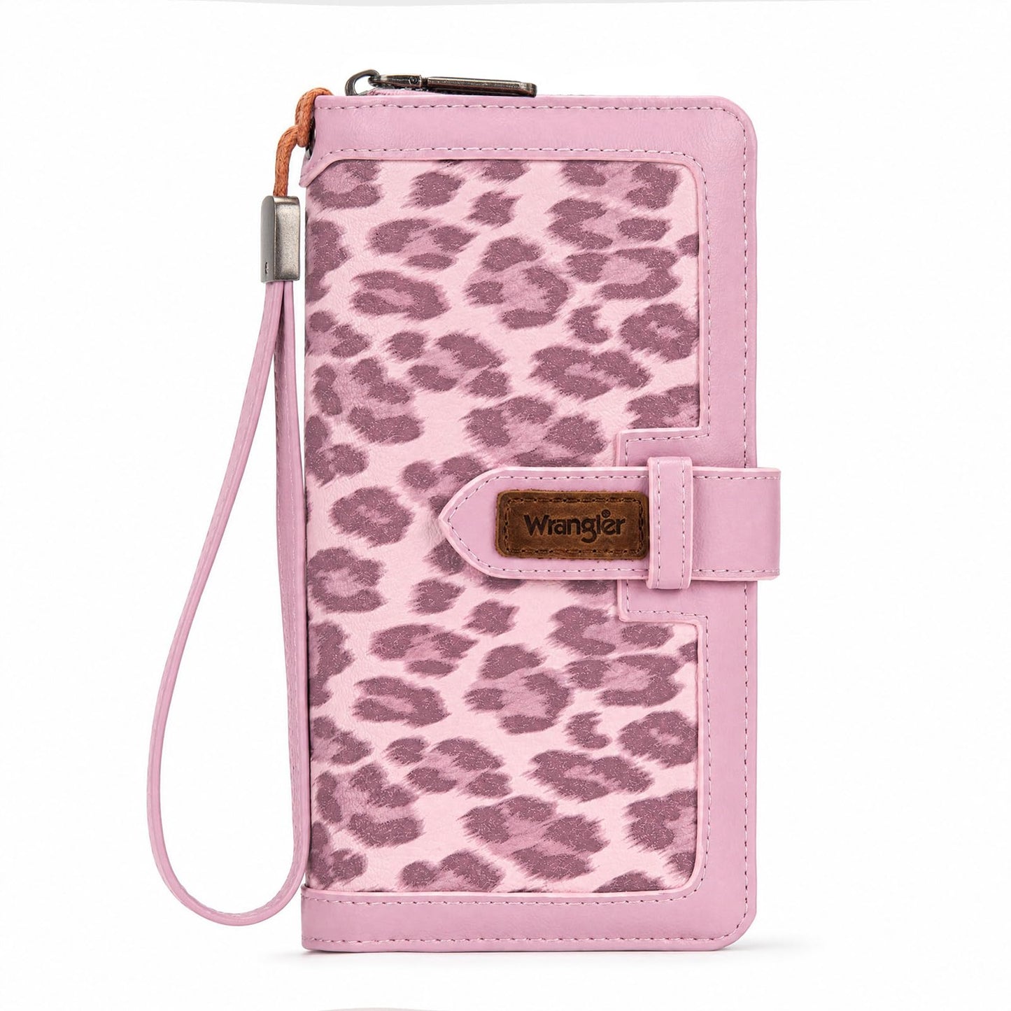 HOTX Wrangler Women's Wallets Bifold Wristlet Wallets for Women Large Capacity Credit Card Wallet with ID Window
