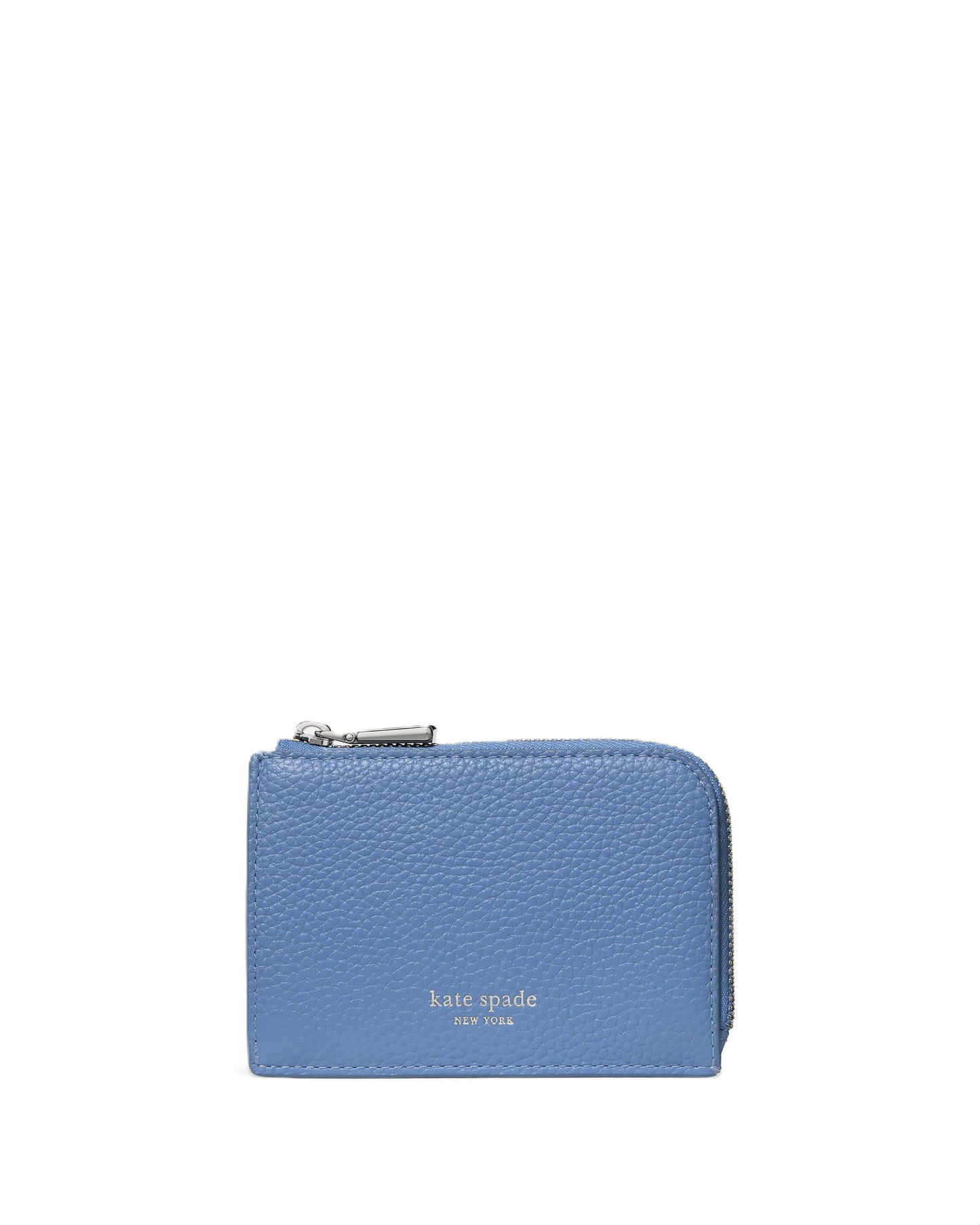 HOTkate spade new york Mini Zip Card Case Pebbled Leather Mini Zip Card Case