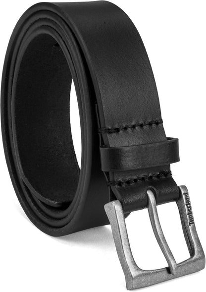 HOTTimberland Men's Classic Leather Jean Belt 1.4 Inches Wide (Big & Tall Sizes)