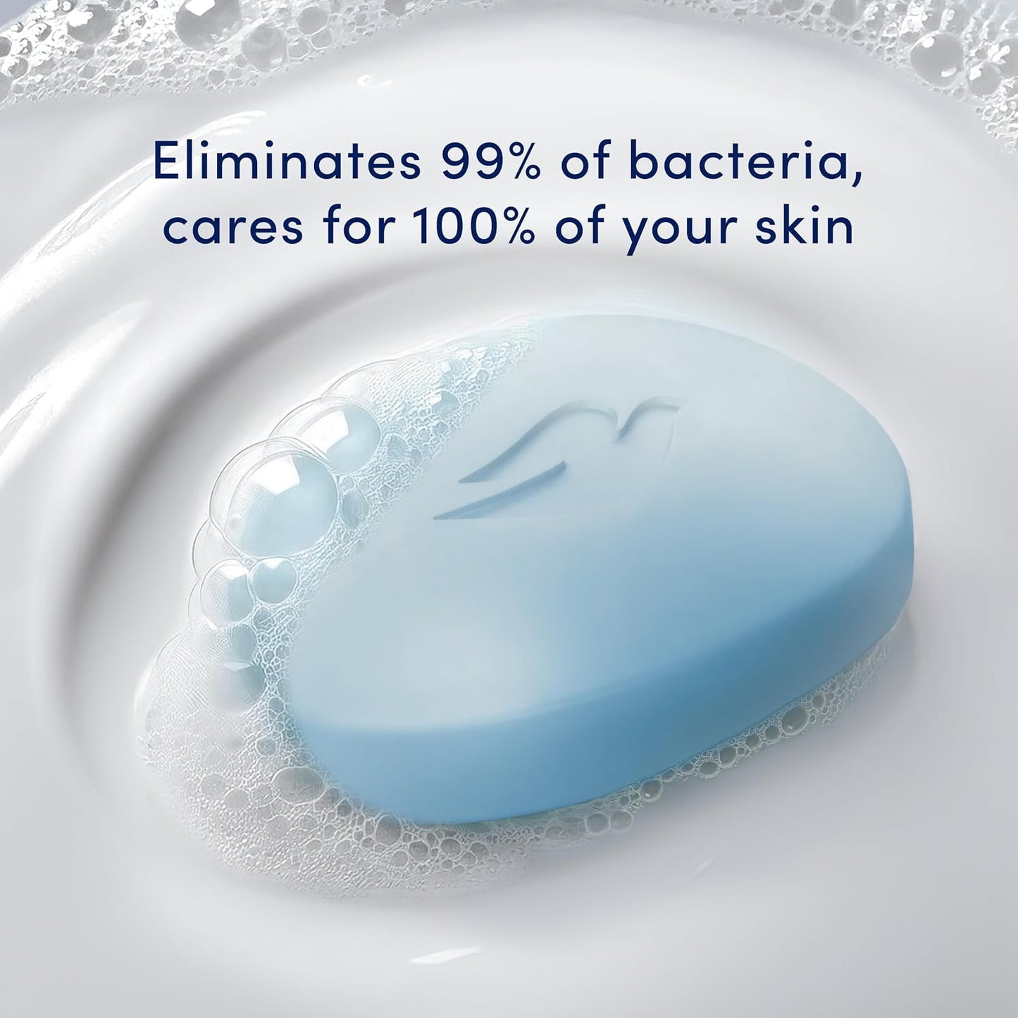 HOTDove Antibacterial Care Beauty Bar Soap 6 Count, Moisturizing Cleanser, 3.75 oz I Antibacterial beauty bar with ¼ moisturizing cream that removes 99% of bacteria while protecting skin from dryness