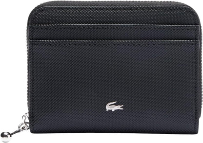 HOTLacoste Women's Daily City Small Zipped Billfold, Black, One Size