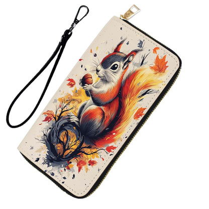HOTRFID Blocking Wristlet Wallet for Women & Teen Girls-Large Capacity Leather Phone Clutch with Removable Strap,