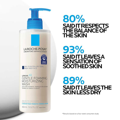 HOTLa Roche-Posay Lipikar AP+ Gentle Moisturizing Body Wash, 13.52oz