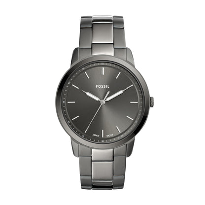 HOTFossil Men's Minimalist Quartz Stainless Steel Three-Hand Watch for Men