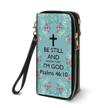 HOTWomen's Large Capacity Wallet PU Leather Double Zipper Clutch Purse Multifunctional Wallet with Removable Wristlet Strap for Smart Phone/Coin/Card/Cash, Flower Butterfly