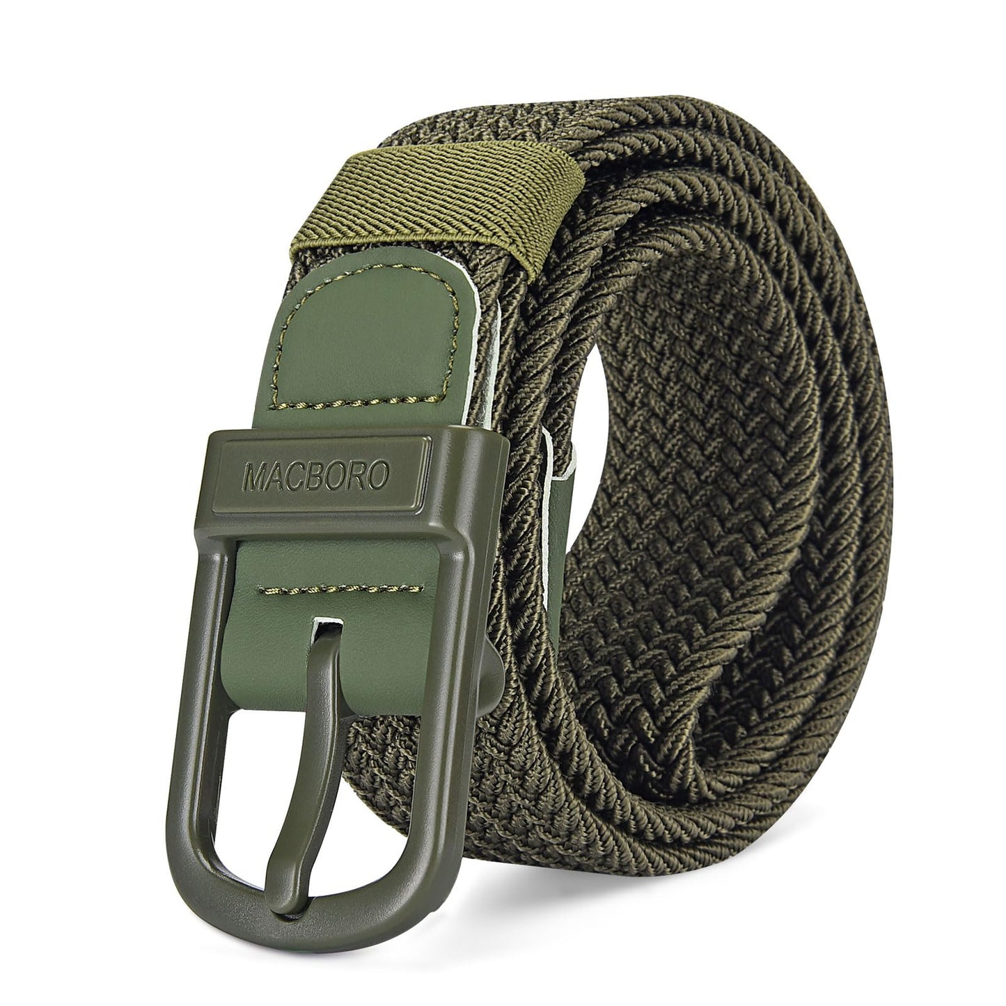HOTTSA Approved Non Metal Plastic Buckle Hypoallergenic Belt for Men