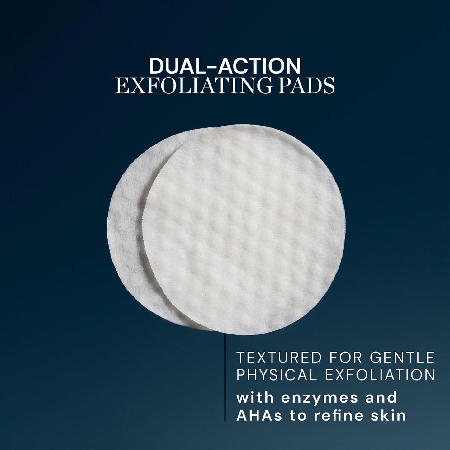 HOTELEMIS Dynamic Resurfacing Facial Pads, Gentle Textured Treatment Facial Exfoliating Pads