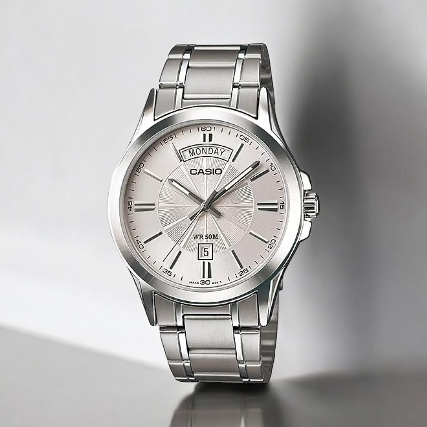 HOTCasio MTP-1381D-7AVDF Men's Analog Quartz Classic Stainless Steel Watch