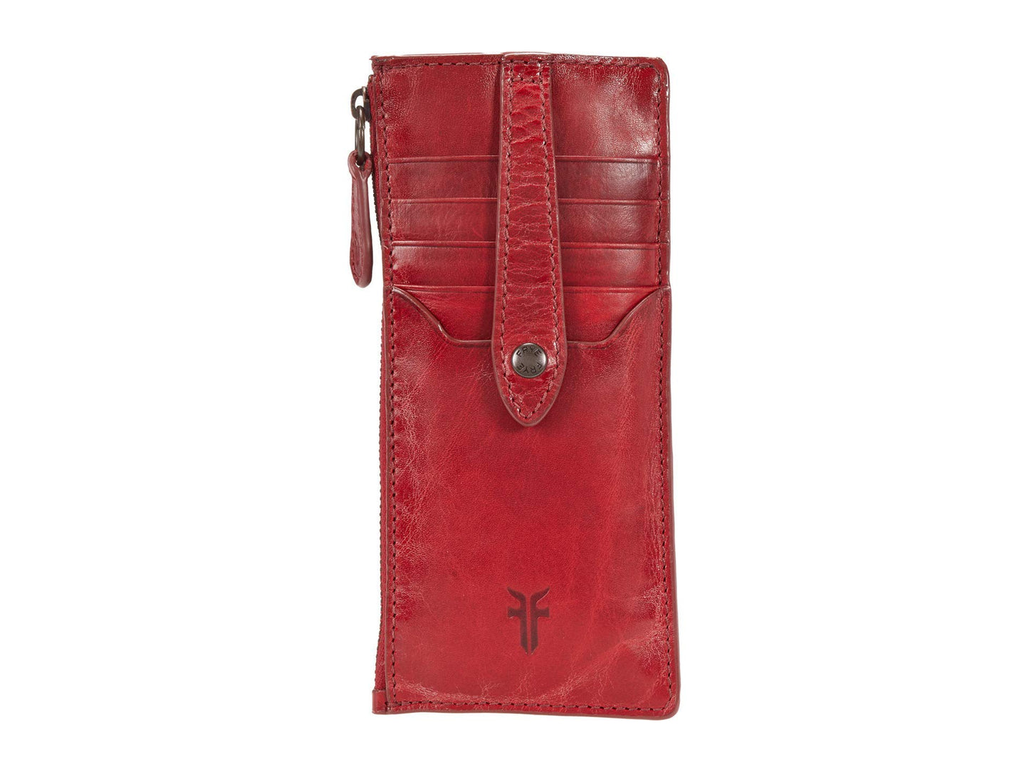 HOTFrye Women's Melissa Snap Card Wallet, Stylish Design with Holder & Slots, Compact for Purse