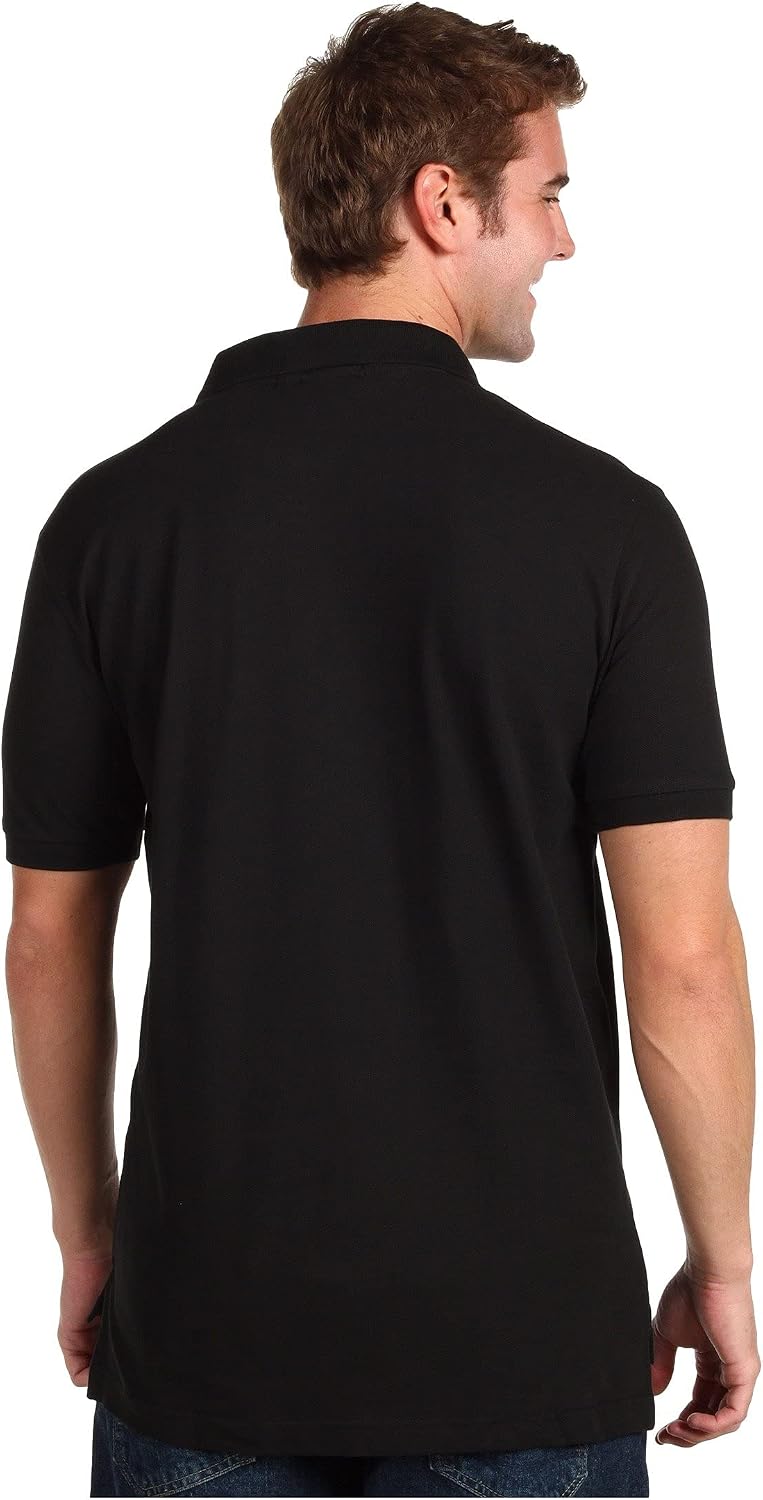 HOTU.S. Polo Assn. Men's Classic Polo Shirt, Two-Button Closure Pique Polo Shirt, Summer Fashion Golf Shirt | Two-Button Closure Pique Polo Shirt, Summer Fashion Golf Shirt