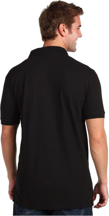 HOTU.S. Polo Assn. Men's Classic Polo Shirt, Two-Button Closure Pique Polo Shirt, Summer Fashion Golf Shirt | Two-Button Closure Pique Polo Shirt, Summer Fashion Golf Shirt