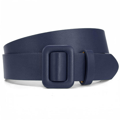 HOTWHIPPY Women Leather Belt Candy Color Ladies Fashion Waist Belt for Jeans Pants Dresses