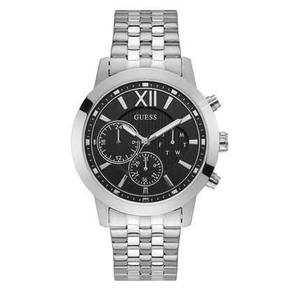 HOTGuess Women's Gold-Tone + Black Multifunction Steel Bracelet Watch