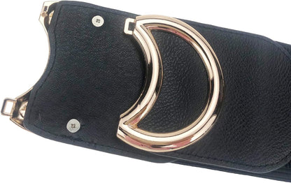 HOTSwtddy Women's Elastic Wide Stretchy Waist Cinch Belt Waistband For Dresses