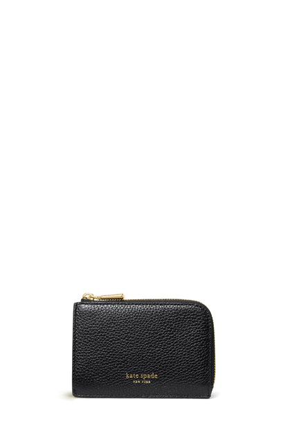 HOTkate spade new york Mini Zip Card Case Pebbled Leather Mini Zip Card Case