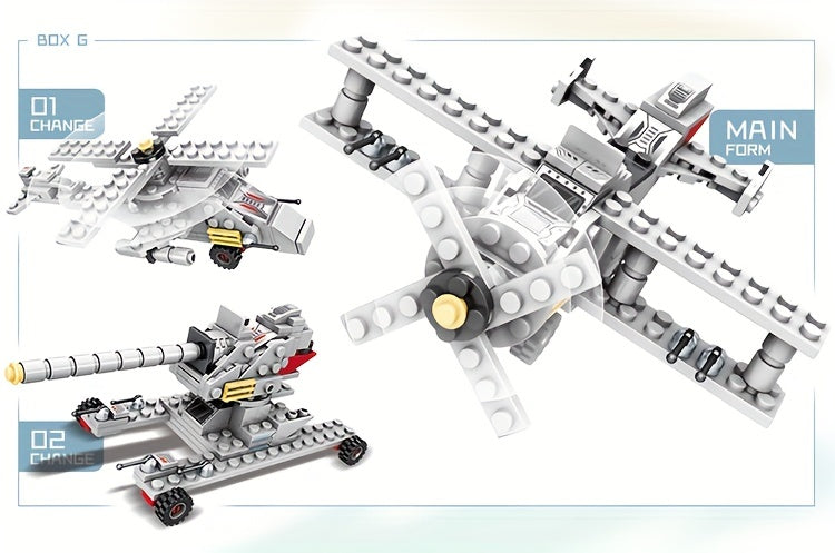 884pcs Army Marine Cruiser Warship Building Blocks Aircraft Holiday Gifts Thanksgiving, Halloween, Christmas Weapons Boat Building Blocks Ur