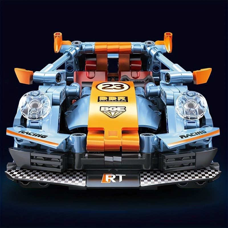 Super Racing City Speed Car Building Blocks Toy for Boys - Festive Gift Idea