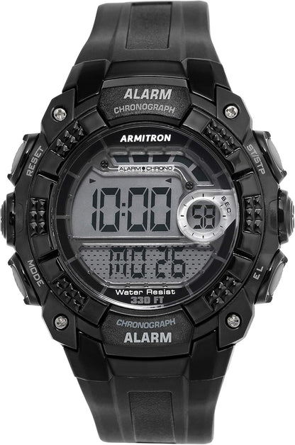 HOTArmitron Sport Men's Digital Chronograph Resin Strap Watch