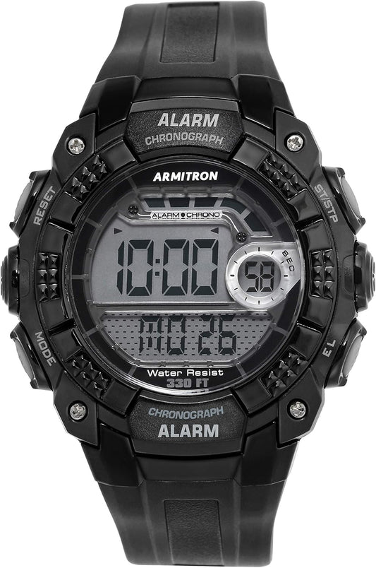 HOTArmitron Sport Men's Digital Chronograph Resin Strap Watch